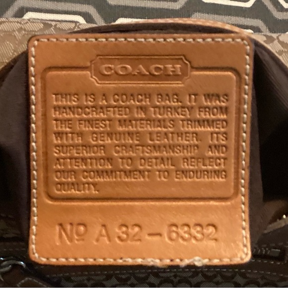 Coach Y2K Brown Tan Mini Purse with Matching Wallet - Picture 4 of 10
